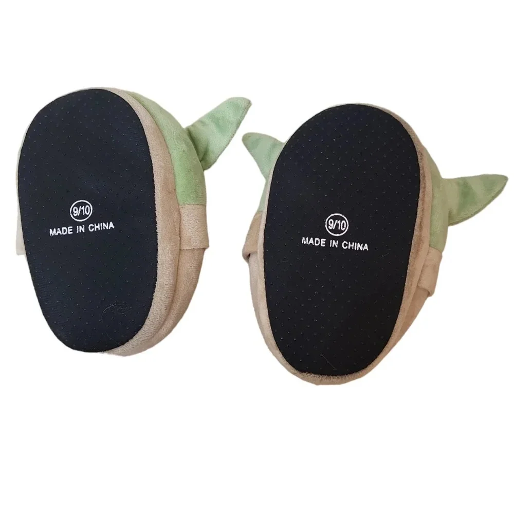 Baby Yoda Little & Big Boy Slippers 9/10